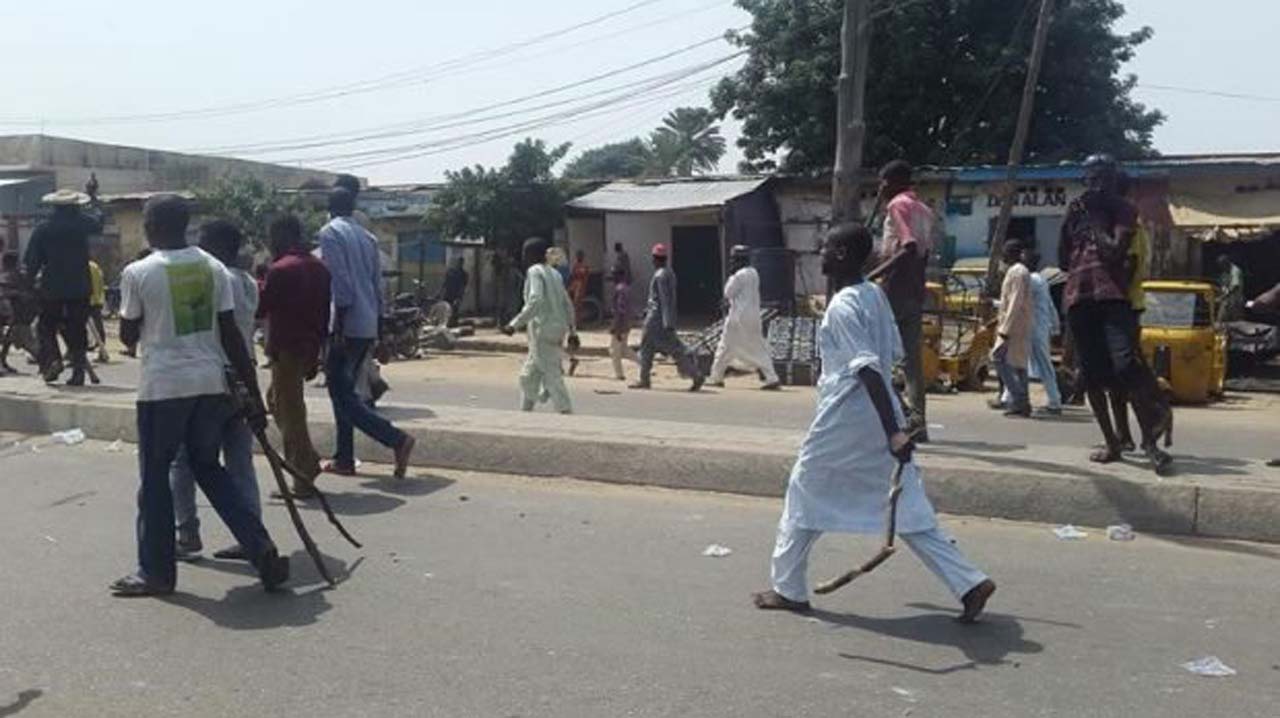Residents protest insecurity, destroys Buhari, Masari billboards in Katsina