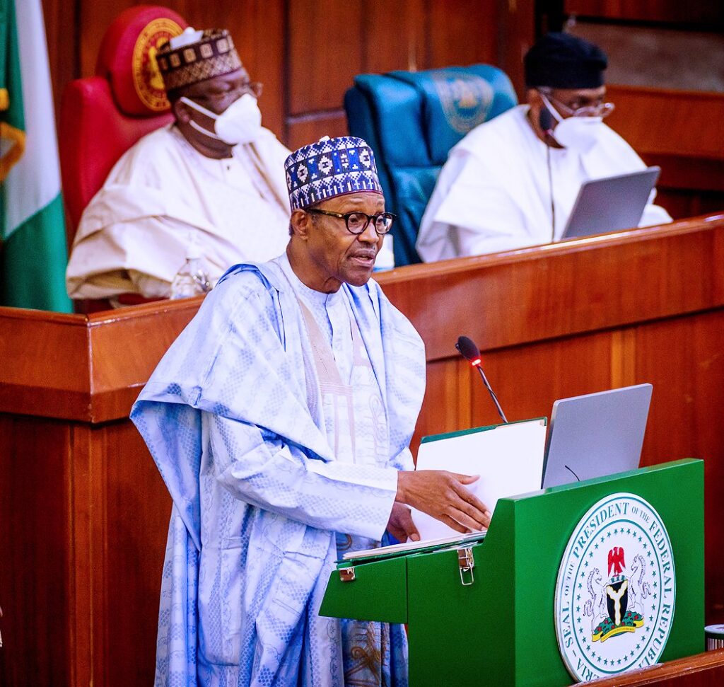 Nigeria's President, Buhari presents 2021 Draft ...