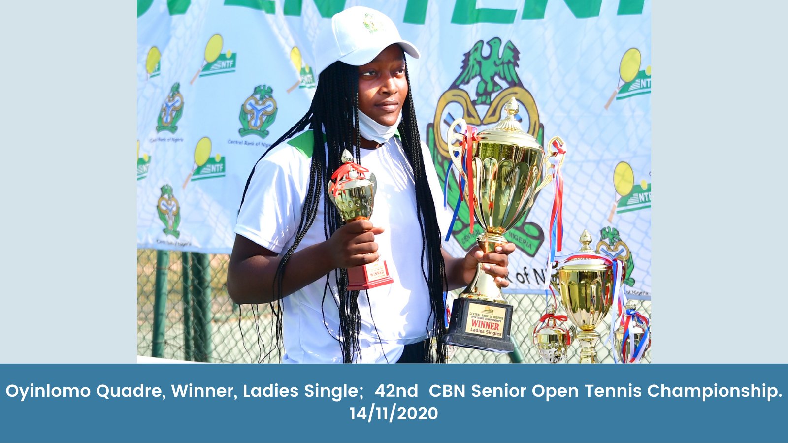 CBN celebrates winners of 42nd Senior Open Tennis Championship (Photos)