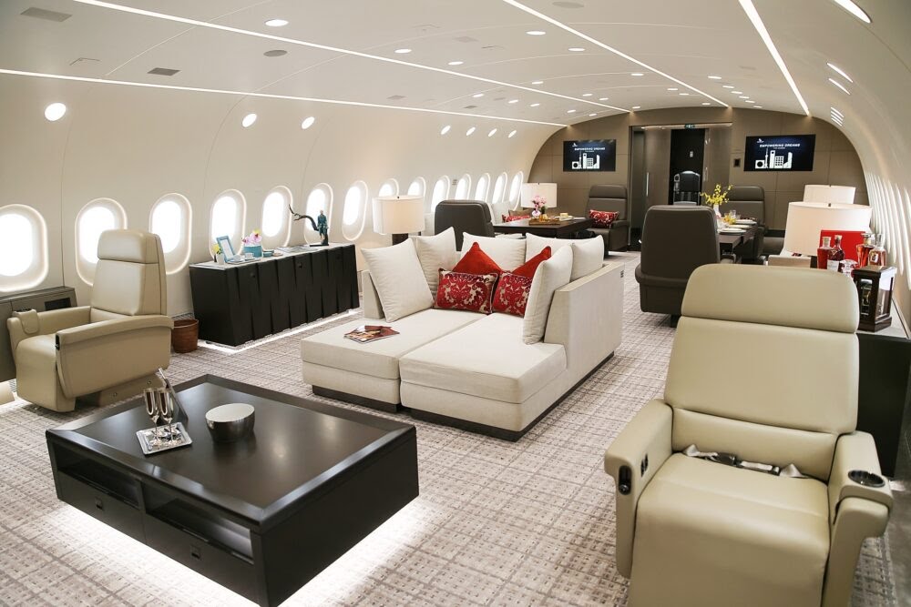 Boeing 787: mansion in an aircraft (Photos)