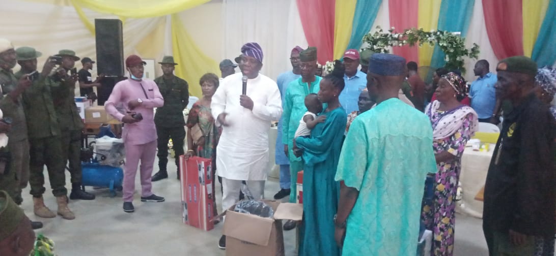 Nigeria Legion Lagos command empowers widows of fallen heroes