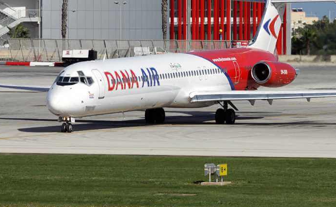 Dana air announces flight resumption