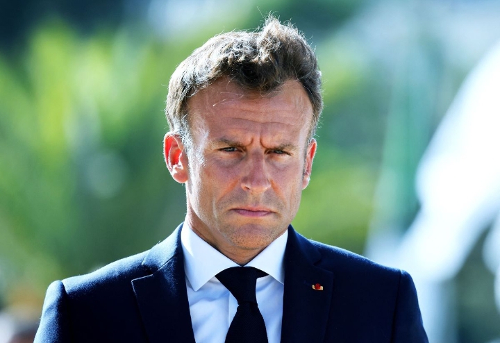 French President, Emmanuel Macron, receives another slap from woman (Videos)