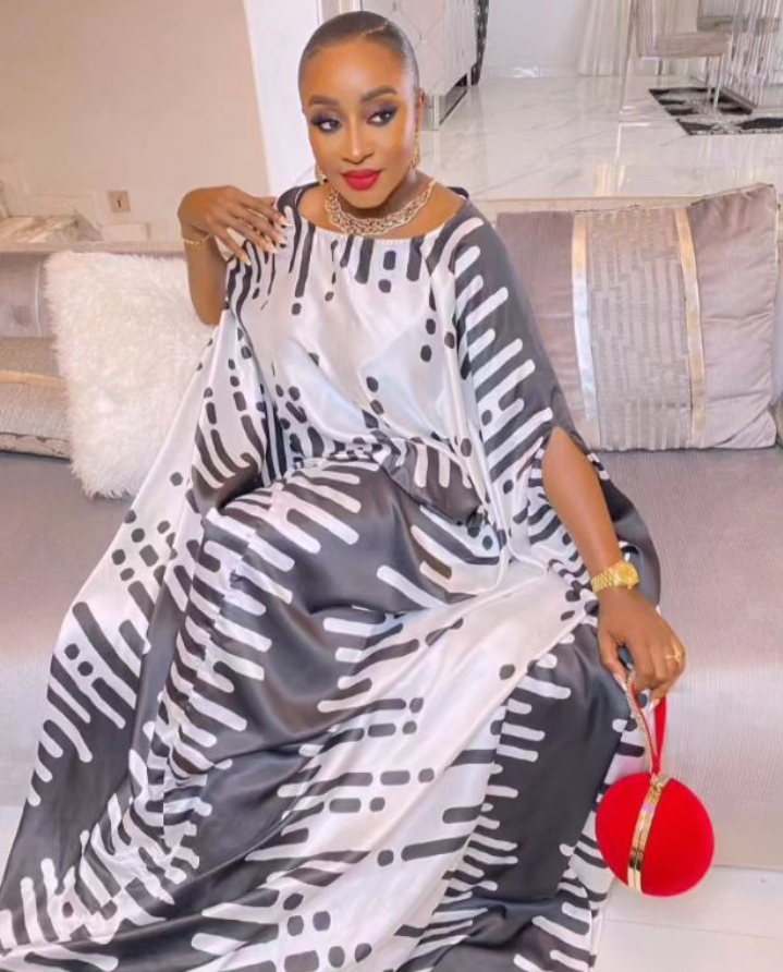 Ini Edo requests for rare birthday gift, shares photos of stunning outfit