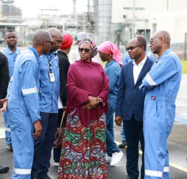 Minister visits NLNG Train 7 Project (In Photos)