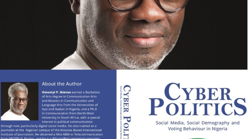 Pundits to deliberate on digital culture, democracy at unveiling of Ibietan’s book on cyberpolitics 