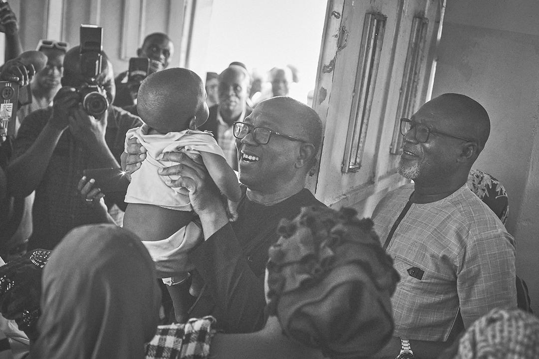 In four photos, Peter Obi donates N2m to healthcare