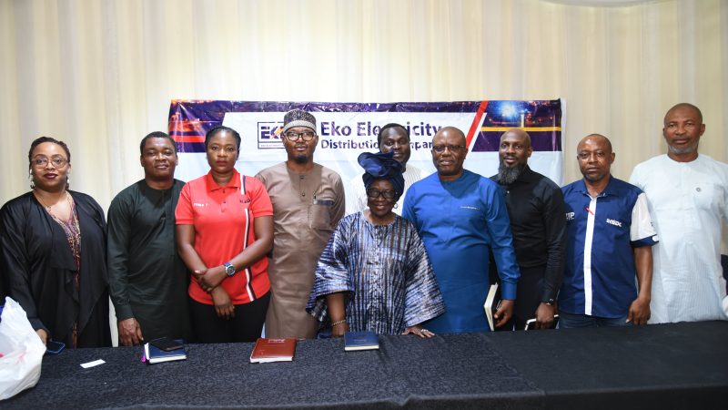In four photos, EKEDC engages with customers to boost service efficiency