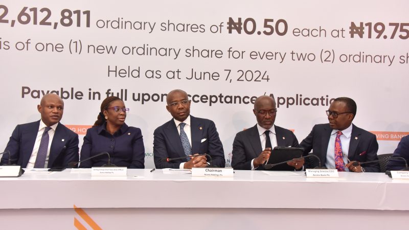 Why Access Holdings held signing ceremony for ₦351bn Rights Issue 